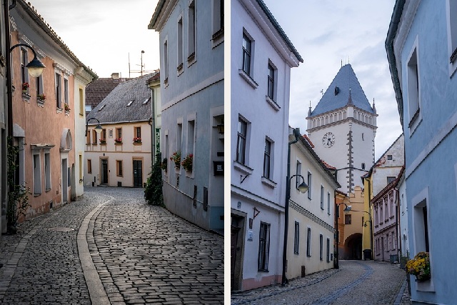 historické jádro města Tábor